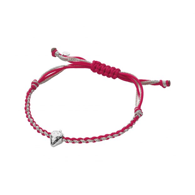Links of London Wimbledon Strawberry Cord Bracelet £65