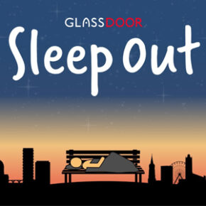 Glass Door Sleep Out